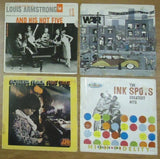 Record Album Qty 4 Ink Spots Roberta Flack Louis Armstromg -- Used