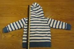 L.O.G.G. H&M Hoody Sweatshirt Boys 12-24m Toddler L#9 Cotton Stripes -- Used