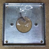 Outlet Cover 4in x 4in x 1/2in Steel