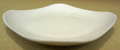 White Square Dinner Plate 8in