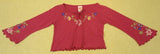 Lipstick Long-sleeve Shirt with Embellishments Size 5 Girls Pink -- New