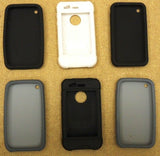 Silicone Skin Cases for Apple iPhone - Batch of 6