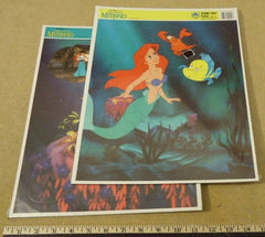 Golden Tyco Disney Little Mermaid Puzzles Book Toys -- Used