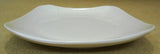 White Square Dinner Plate 8in