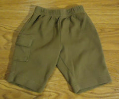 Dwell Studio Sweat Pants Boys 0-3M Infant Cotton Khaki -- Used