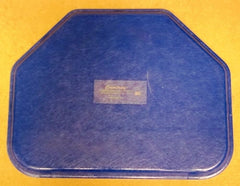 Cafeteria Tray WWU 18in x 14in Trapezoid Fiberglass Blue -- Used