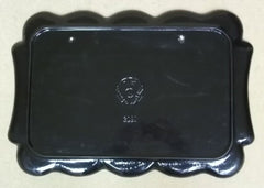 Bon Chef 2097 Queen Anne Platter 22in x 15in Black -- Used