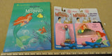 Golden Tyco Disney Little Mermaid Puzzles Book Toys -- Used