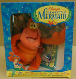 Disney Little Mermaid Cudly Sebastian and Exclusive Gift Paperback 0786842016 -- New