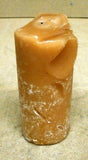 Wax Candles 3in to 9in Tall Quantity of 6 -- Used