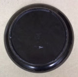 Carlisle N7912 12in x 12in x 2in Round Plastic Platter Black -- Used