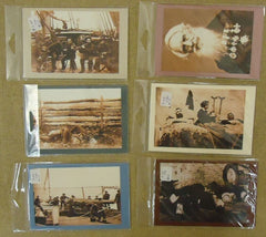 Collectible Cards/Prints 6-in x 4-in Lot of 6 Early 20th Century America War -- New