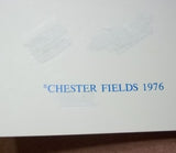 Chester Fields Print Two Eagles 20in x 24in Signed 92/750 -- Used