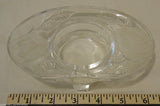 Fashion Candle Pillar Holder Crystal Rose Theme -- Used