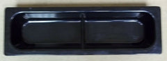 Hubert 26622 Food Pan Half Size Long with Divider 21in x 7in x 3in Steel With Plastic Coating -- Used