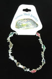 Designer Dolphin Abalone Bracelet 8-in -- New