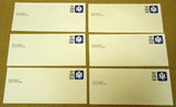 USPS Scott UO77 25c Window Envelope Official Business Lot of 12 Blue -- New