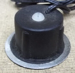 Standard Electrical Item Black Metal Disk With Wire -- Used