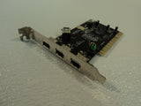 Unbranded/Generic IEEE 1394 Adapter Card 3 Port Firewire SD-FW6306-3I -- New