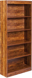 One Space 5-Tier Bookshelf With Adjustable Shelves