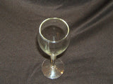 Designer Champagne Fluted 8-1/2in x 3in x 3in Clear Glass -- Used