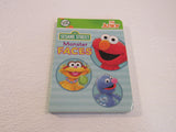 Leap Frog Sesame Street Monster Faces Tag Junior Board Book -- Used