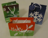 Best Buy Jeanmarie Mini Christmas Gift Bags 5 3/4in x 4 1/2in x 2in Qty 6 -- New