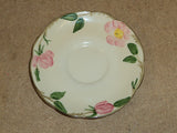 Franciscan Vintage Tea Saucer 5 3/4in Floral Desert Rose USA Earthenware -- Used