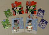 Christmas Gift Bags 2 sizes see decription 4 Styles Qty 8 -- New