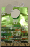 Christmas Gift Bags 3 Sizes 4 Styles Qty 10 -- New