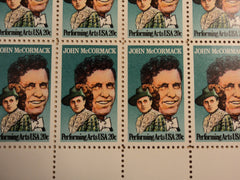 USPS Scott 2090 20c 1984 John McCormack Lot Of 3 Plate Block 29 Stamps Mint NH -- New