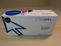Clickinks.com Toner Cartridge Brother Compatible Black RT-TN350 -- New