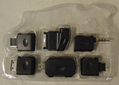 Dynex 6 Piece Adapters Set Plastic Metal -- New
