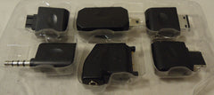 Dynex 6 Piece Adapters Set Plastic Metal -- New