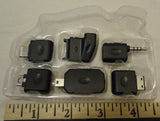 Dynex 6 Piece Adapters Set Plastic Metal -- New