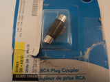 Dynex RCA Plug Coupler 1 Pack DX-AD107 -- New