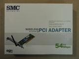 SMC Networks Wireless PCI Adapter EZ Connectg 802.11g Up TO 54 Mbps SMCWPCI-G2 -- New