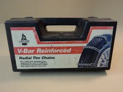 Laclede Radial Snow Tire Chains V-Bar Reinforced P195/75R15 195/75R15LT 1840 -- New