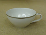 Nasco Parisienne Vintage Tea Cup Japan Platinum Rim Fine China -- Used