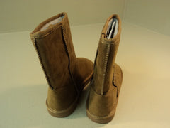 Designer Comfort Boots 9-in Tall Fabric Upper Female Adult 9 Browns Solid -- New No Tags