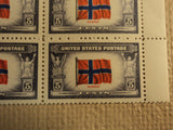 USPS Scott 909-21 Overrun Countries 1943-44 Lot Of 13 Plate Block Mint NH -- New