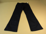 George Pants School Uniform Bootcut Cotton Polyester Female Kids 14 Blues Solid -- New With Tags