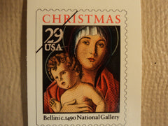 USPS Scott 2710a 29c Madonna Child Bellini 1992 Book Of 20 Stamps Mint -- New