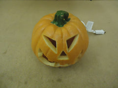 Decorative Outfit Pumpkin Decorative 9in D x 7in H Orange Halloween Iluminating -- Used