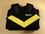 Ocean Sports Womens Wet Suit Size Medium Black/Yellow Suntiva Nylon Neoprene -- Used