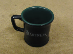 Seattle Mariners Lot of 7 Mug Shots Blue/Green 2oz Espresso 659910 Ceramic -- New