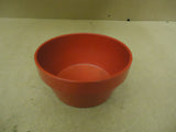 MGD Flower Pot 8 1/2in Diameter x 4 1/4in H Red Classic Round Ceramic -- New