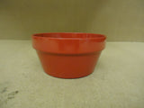 MGD Flower Pot 8 1/2in Diameter x 4 1/4in H Red Classic Round Ceramic -- New