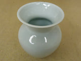 FTD Flower Vase 6 1/2in H x 5in Diameter Blue It's a Boy Round Ceramic -- New