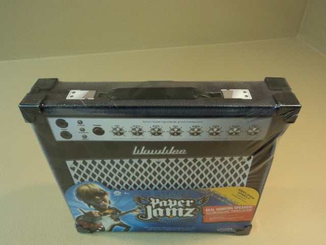 WowWee Paper Jamz Amplifier Series 1 Silver/Black Includes Audio